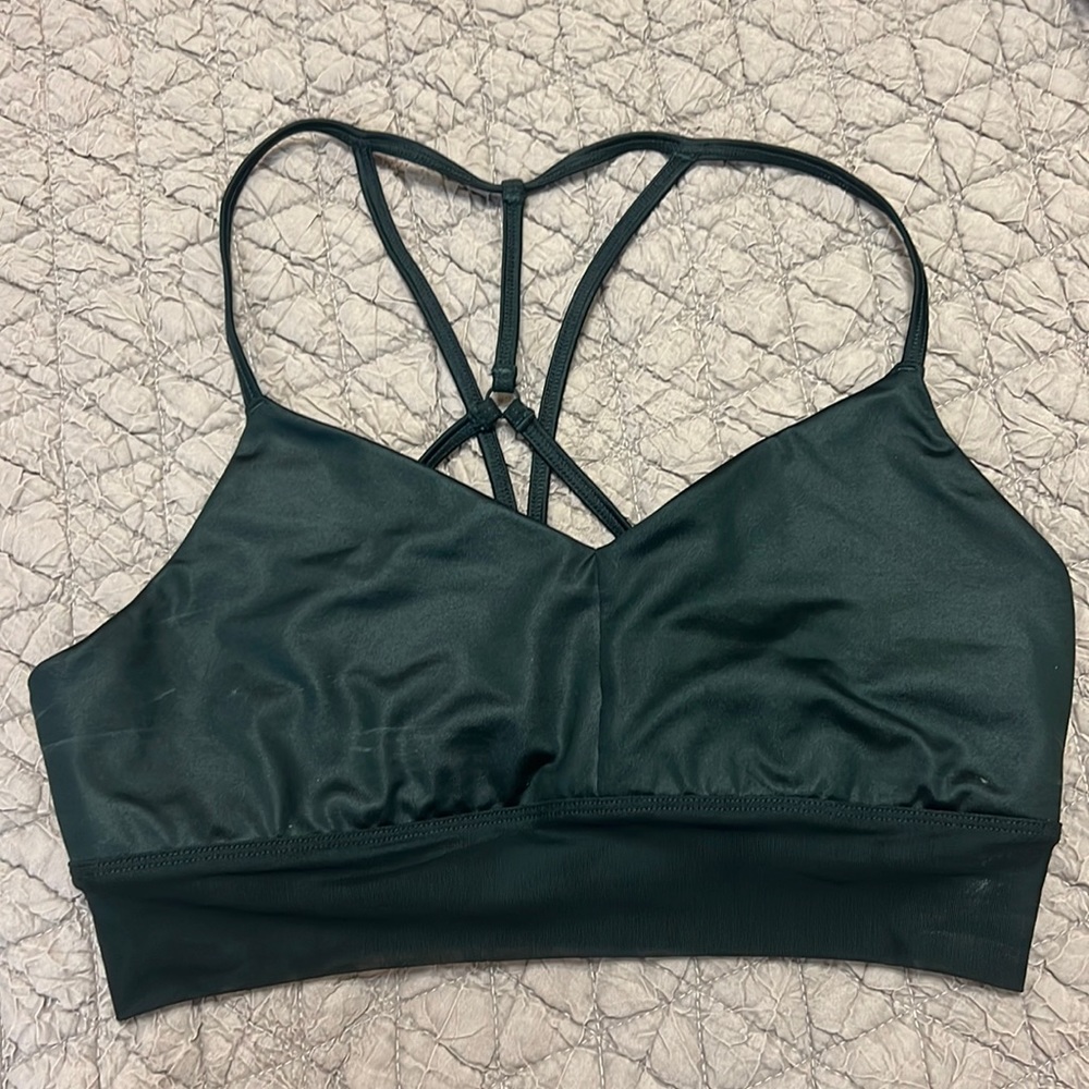 ALO Yoga Lavish Longline Scoop-Neck Bralette
